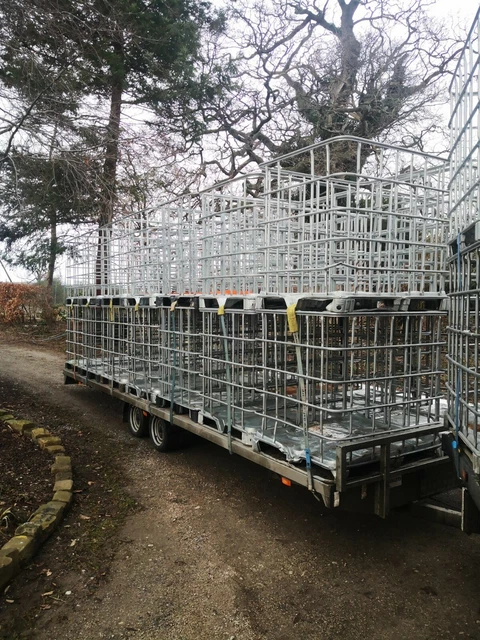 BEST VALUE IBC Cage IBC Metal Cage IBC Crate Cubic metre cage metal ...