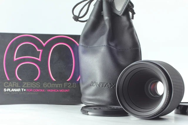 [MINT in Box] Contax Carl Zeiss S-Planar 60mm f/2.8 T AEG MF Lens From JAPAN