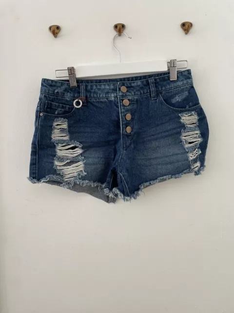 Only Jeans Shorts Hotpants Damen mit Rissen GR. S