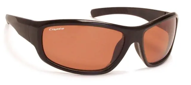 Coyote Eyewear Performance Polarized Sunglasses, Black