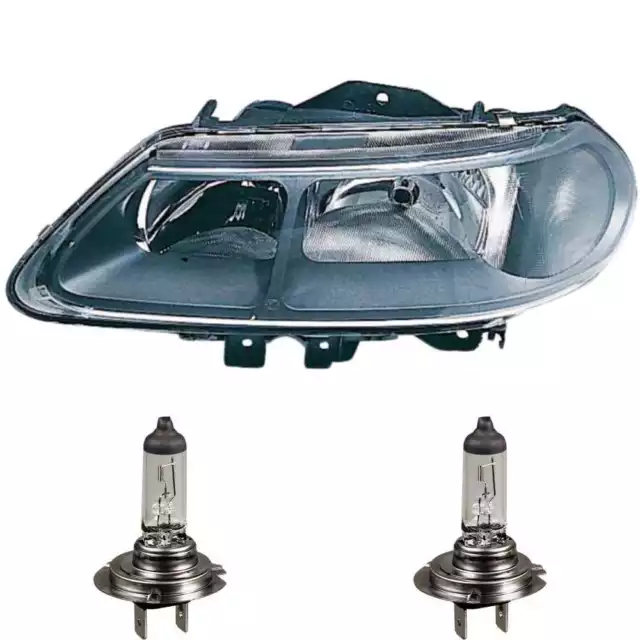 Faro Derecho para Renault Laguna I B56 556 11.93-03.01 Incl. Philips R9L