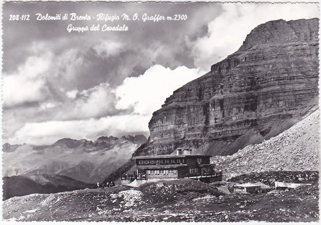 Dolomiti Di Brenta - Trento - Rifugio M.o. Graffer - Viagg. 1963 -82010-
