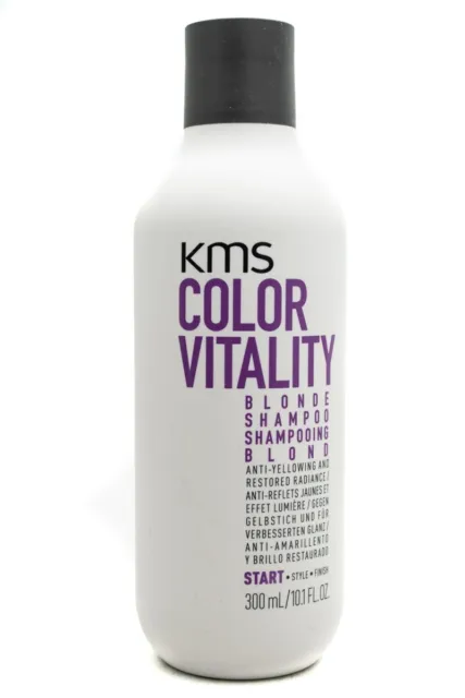 KMS Color Vitality Blonde Shampoo, Anti-Yellowing
