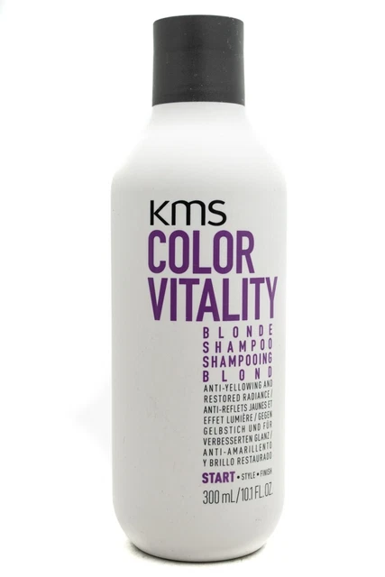 KMS Color Vitality Blonde Shampoo, Anti-Yellowing