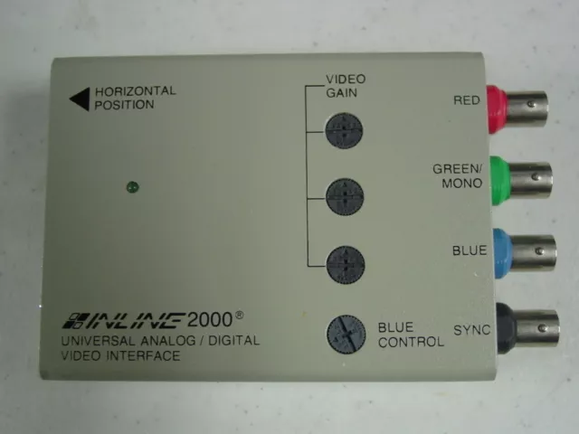 Inline 2000 Analog Vga To Hd Component Video Converter