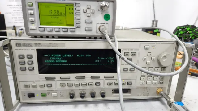 83640A Agilent 10MHz to 40GHz  Signal Generator Sweeper Synth  PATENTIX