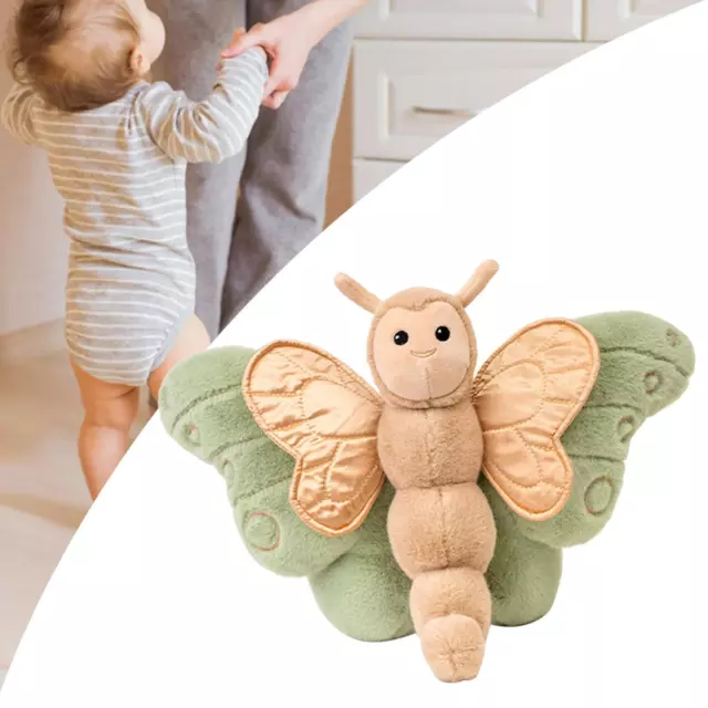 Soft Butterfly Plush Pillow Toy Stuffed Animal for Bedroom Living Room Home