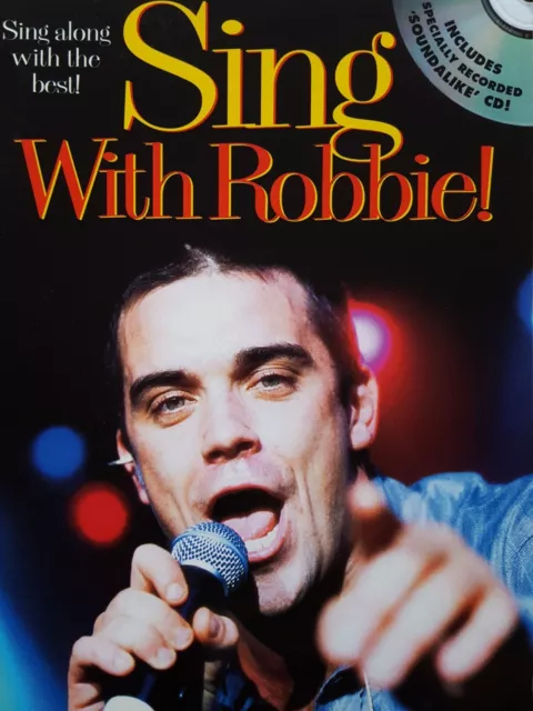 Sing With Robbie Williams! (Songbook/CD) - MINT CONDITION!