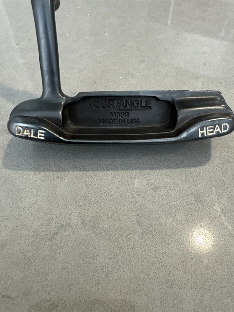 JOHN BYRON DALE Head Longneck Milled Face Putter 35.75” Right Hand