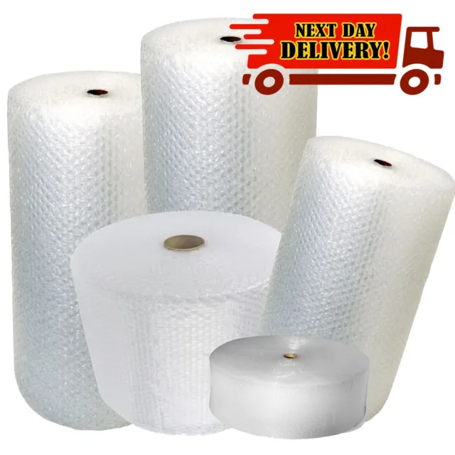 BUBBLE WRAP SMALL LARGE 300mm 500mm 750mm 1000mm 1200mm 1500mm x 50m 75m 100m