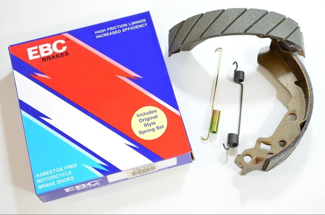 Grooved Organic Brake Shoes EBC 633G For 91-01 Suzuki King Quad 300
