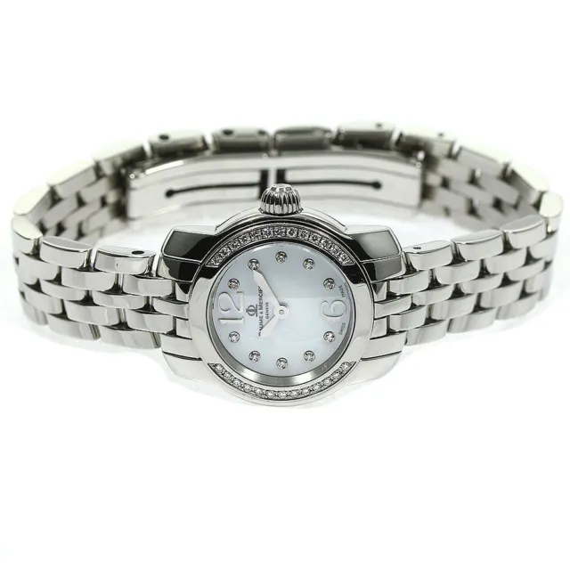 Baume & Mercier 65392 Capeland Diamond Bezel Quartz Ladies Wristwatch Authentic