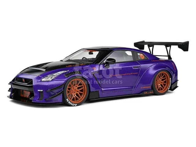 NISSAN GTR R35 LB Works Body Kit Type 2 2022 - solido 1/18 £44.46 ...