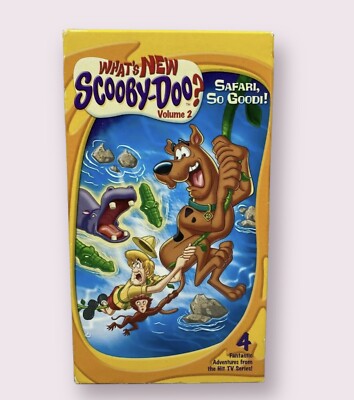 WHAT'S NEW SCOOBY-DOO? Vol.2 VHS Safari, So Good! Used Movie Video Tape