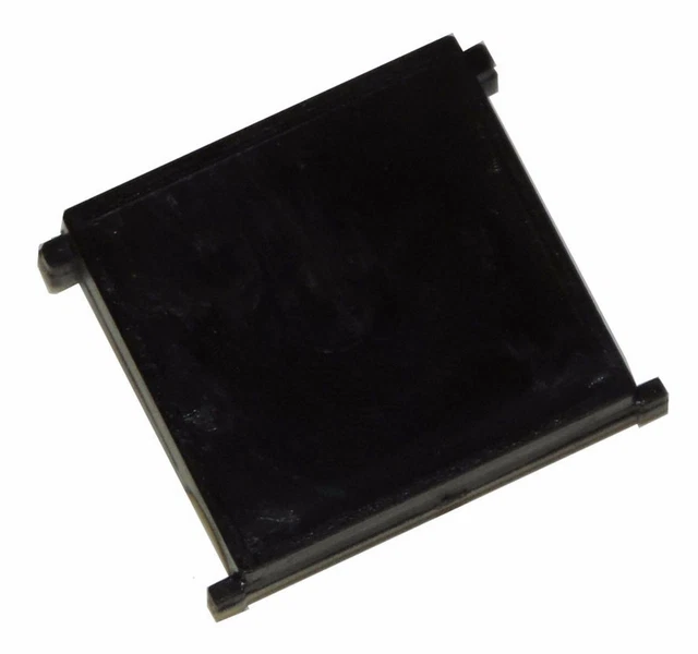 1967-72 Gm All Models Plastic Standard Shoulder Lap Seat Belt Buckle Button Blk