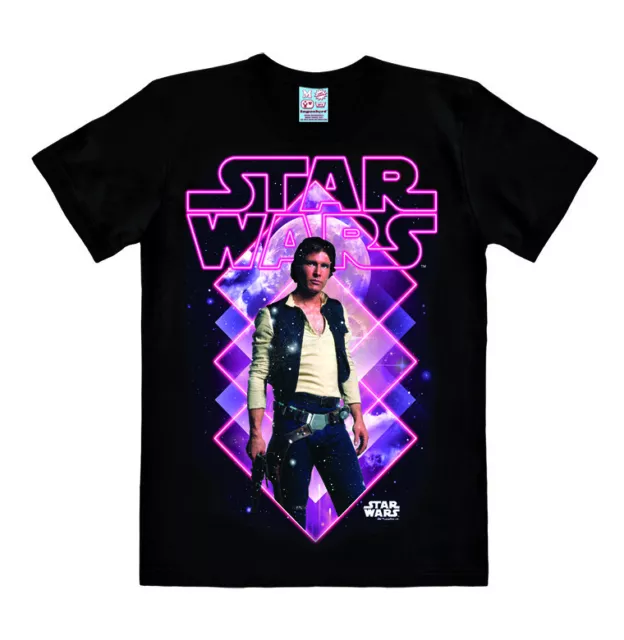 T-Shirt Ufficiale Star Wars Logoshirt Uomo Tg. Xl Han Solo