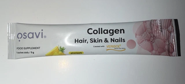 Shack Pack Coin COLLAGEN PEPTIDES (HAIR, Skin, Nails) Osavi - 5g Sample Sachet stick ...