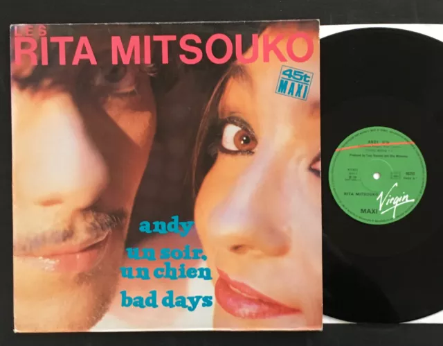 LES RITA MITSOUKO ANDY Maxi vinyl 1988  ex++