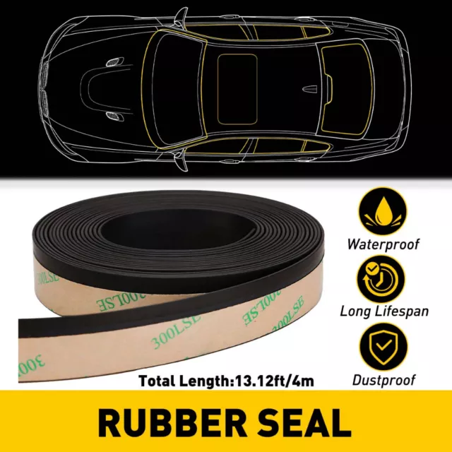 9.8ft Silicone Seal Strip,Door Weather Stripping Door Seal Strip Window  Seal Silicone Sealing Tape for Door Draft Stopper Adhesive Tape for Doors