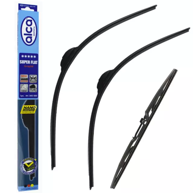 Set Of Wiper Blades For Toyota Auris Hatchback 2012-2021 Front RearASF26"14"H8"A