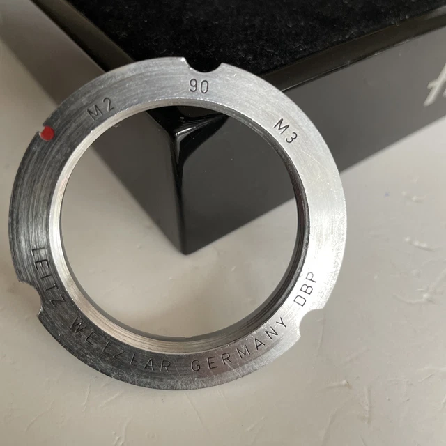 Adaptador Leica M39 lente en cuerpo M 9 cm 90 mm lente a tornillo Leica a M -636