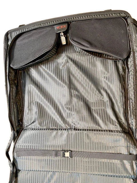 Big TUMI Alpha Extended Trip 2 Wheel Rolling Garment Bag -Very Clean – Exc Cond 10