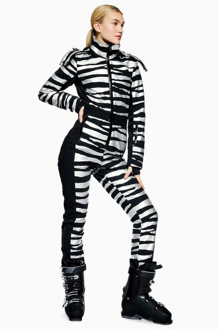 Pantalon De Ski Topshop Noir Femme – Taille UK14/EUR42, Neuf Avec étiquettes