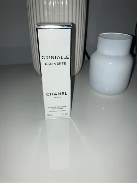 CHANEL CRISTALLE EAU Verte Eau de Toilette 100ml Spray For Her £127.95 - PicClick  UK