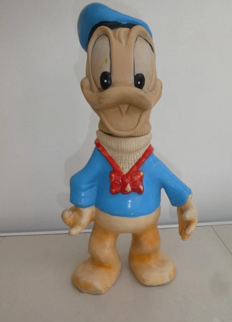 Poupée Pouet Pouet Vintage USA – 38 Cm, Caoutchouc Mou, Années 60, Qui Couine !