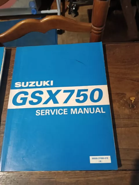 Suzuki GSX-750 manuale officina originale workshop manual service manual GSX 750