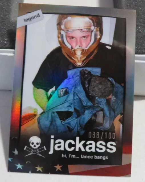 2022 Zerocool Jackass Lance bangs Legend Silver Rainbow Parallel 088/100 rare