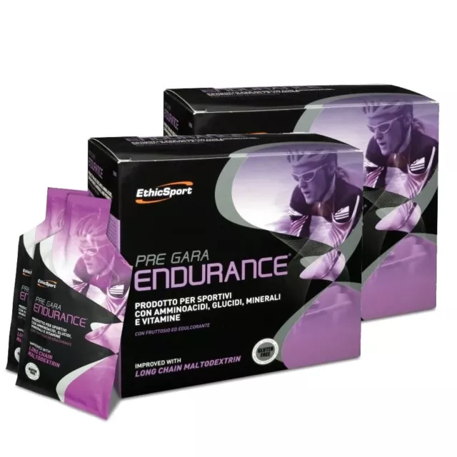 EthicSport N.2 PRE GARA ENDURANCE 40 bustine resistenza e sforzi Ethic Sport