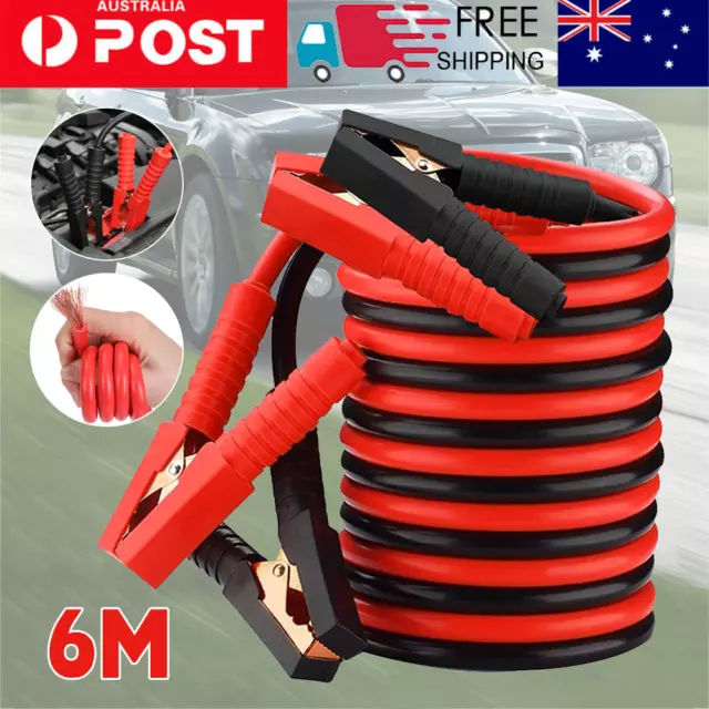 3000AMP Jumper Leads 6M Heavy Duty Truck Car Start Battery Jump Booster Cables