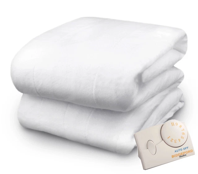 Biddeford 5900-908121-100M Electric Heated Mattress Pad Twin