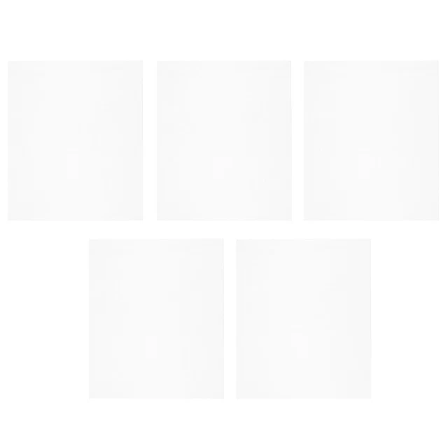 5 Pcs DIY Display Projects Acrylic Sheet Plasticware Cant See Thing