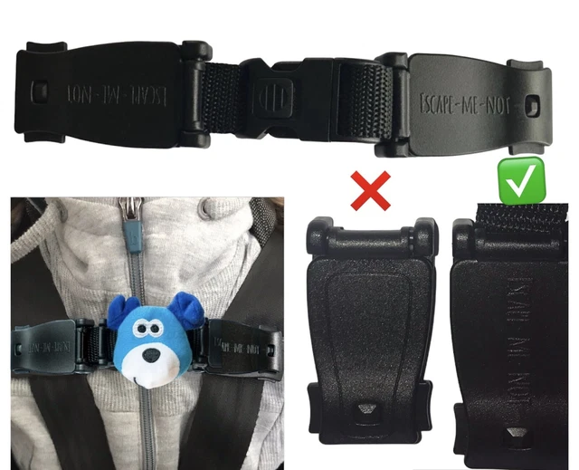 Anti Escape System Chest Clip Buggy Pushchair Car Seat Houdini - View #10