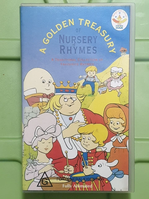 A GOLDEN TREASURY Of Nursery Rhymes Vhs Rare Watched Works Great. $25. ...