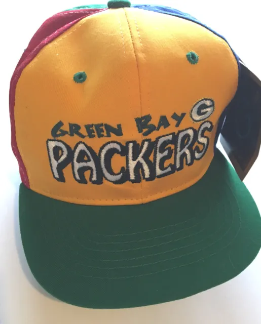 NWT Green Bay PACKERS Go Pack Go YOUTH Cap Hat NFL Football SNAPBACK KIDS CHILD