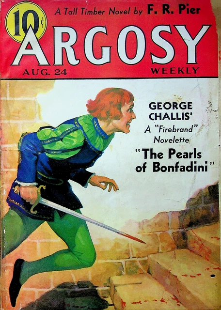 Argosy Part 4: Argosy Weekly Aug 24 1935 GD