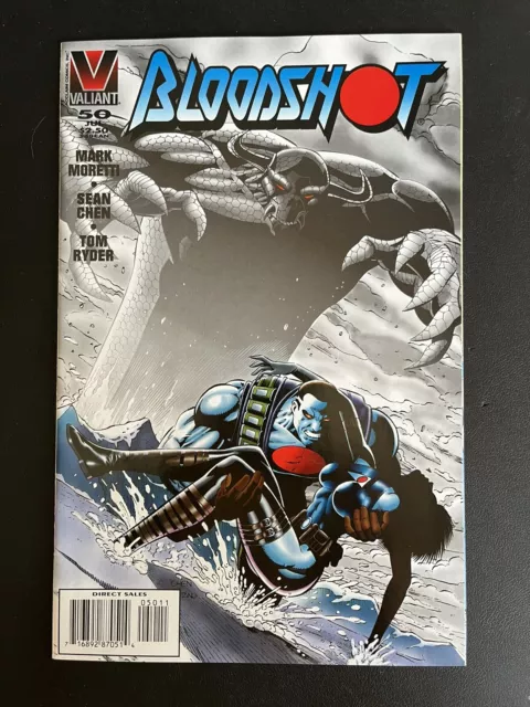 Bloodshot #50 By Moretti Chen Proteus Jillian Late Issue Valiant NM/M 1996