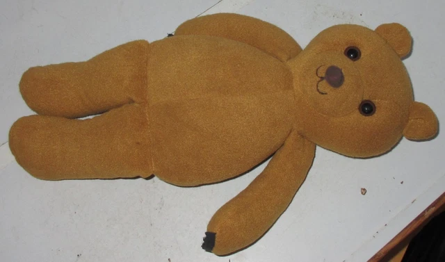 Fisher Price Mama Bear Vtg 1981 Plush Teddy Toy 14" Stuffed Soft Brown Doll 248 4