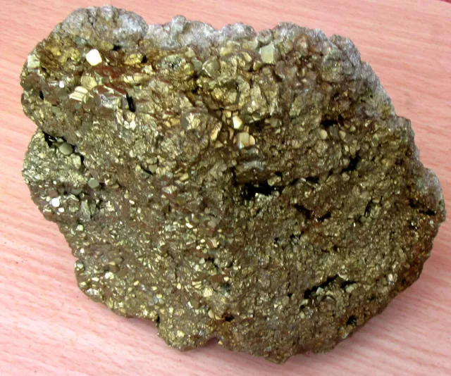 Katzengold 2,3kg PYRIT Kristall naturbelassen Heilstein top Rarität