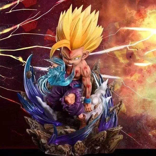 Figurine Dragon Ball Z Son Gohan Super Saiyan 2 PVC 26 Cm - Avec Socle