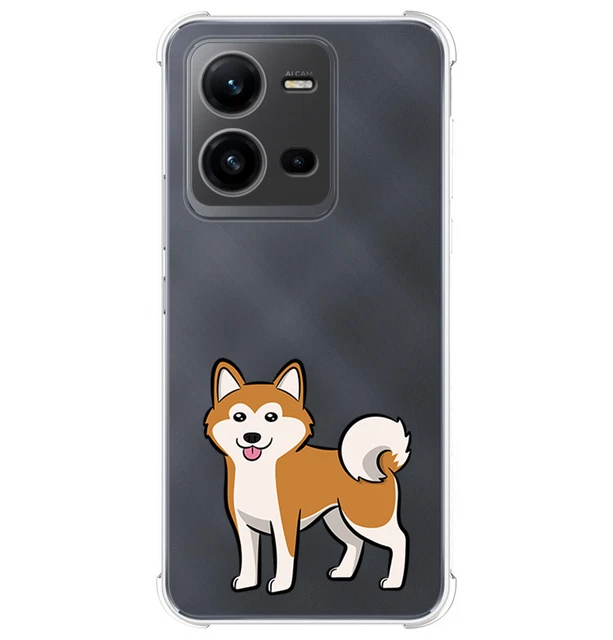 Custodia Per Vivo X80 Lite 5G / V25 5G, Silicone TPU Con Cornice Galvanica Rosso 1145340