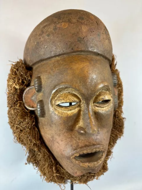 230815 - very Nice Old African Bakongo mask - Congo.