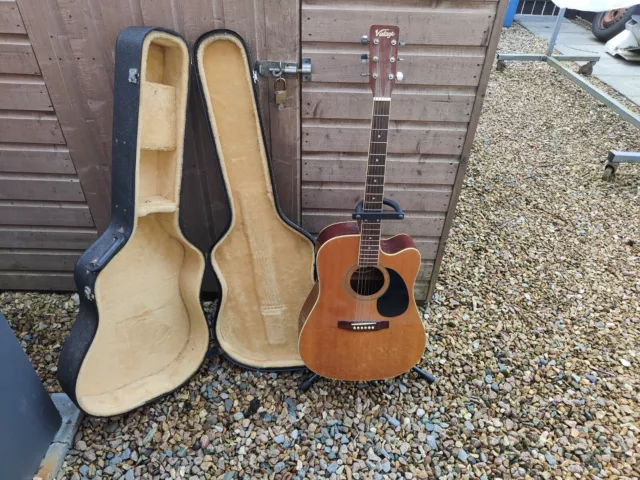 VINTAGE ELECTRIC ACOUSTIC Guitar John Hornby Skewes in Original