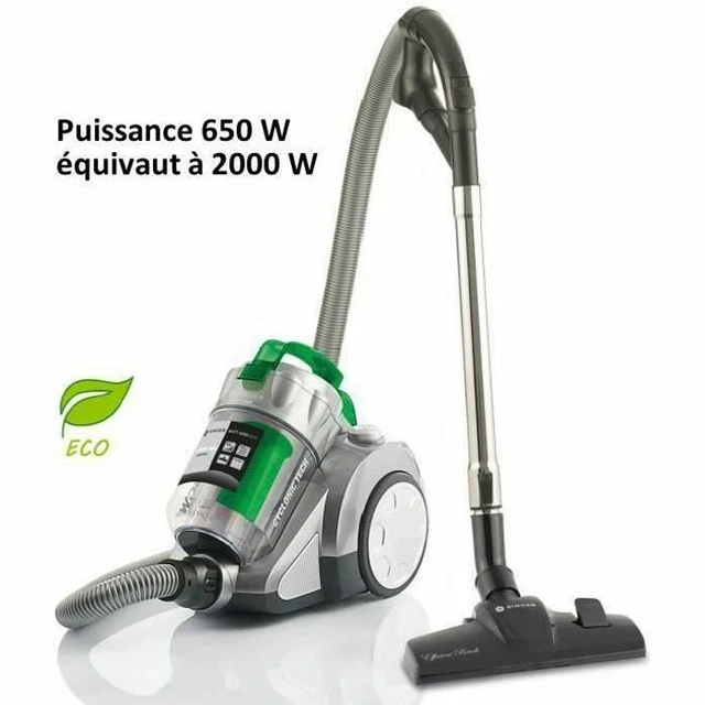 Aspirateur Traineau cyclone SVCT 4020 - Sans sac - Eco-classe A Nettoyage à sec.