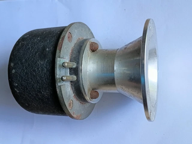 60's Goodmans Trebax 100 ヴィンテージツィーター GOODMANS TREBAX 100, 15 Ohms horn tweeter from the 1960s - USED