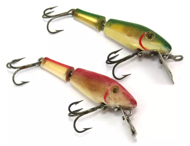 L&S MIRROLURE 00M Sinker Vintage Jointed Plastic Fishing Lure, 2-1/2 Long,  Read $21.97 - PicClick