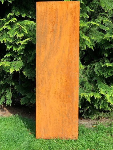 EDELROST GARTEN SICHTSCHUTZ Wand Rost Sichtschutzwand Metall Deko